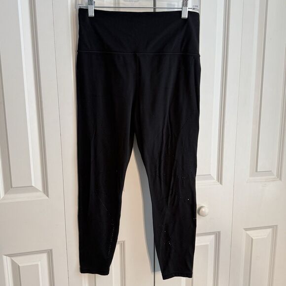 Athleta Elation 7/8 Tight Ultra High Rise Lasercut Women's M Leggings Yoga - Picture 2 of 9
